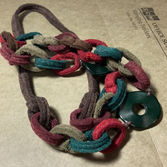 Felt Necklace - Picture 3 of 4
